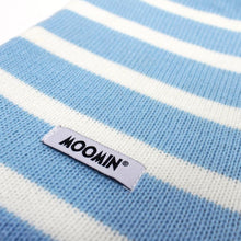 Load image into Gallery viewer, Moomin Stripey Hot Water Bottle With Moomin

