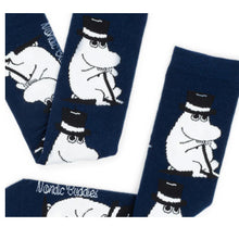 Load image into Gallery viewer, Moominpappa Men Socks - Wondering/Navy
