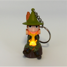 Load image into Gallery viewer, Snufkin LED Keyring
