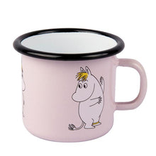 Load image into Gallery viewer, Moomin Enamel Retro Mug - Snorkmaiden (Small)

