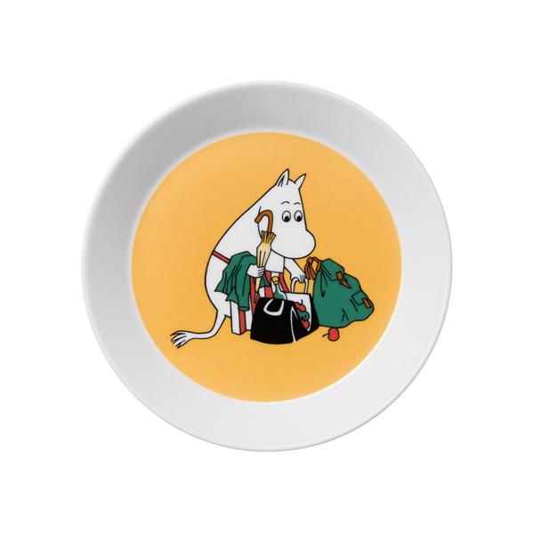 Plate - Moominmamma, Apricot NEW for 2014