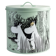 Load image into Gallery viewer, Moomin For Pets Tin Jar 21 cm Green

