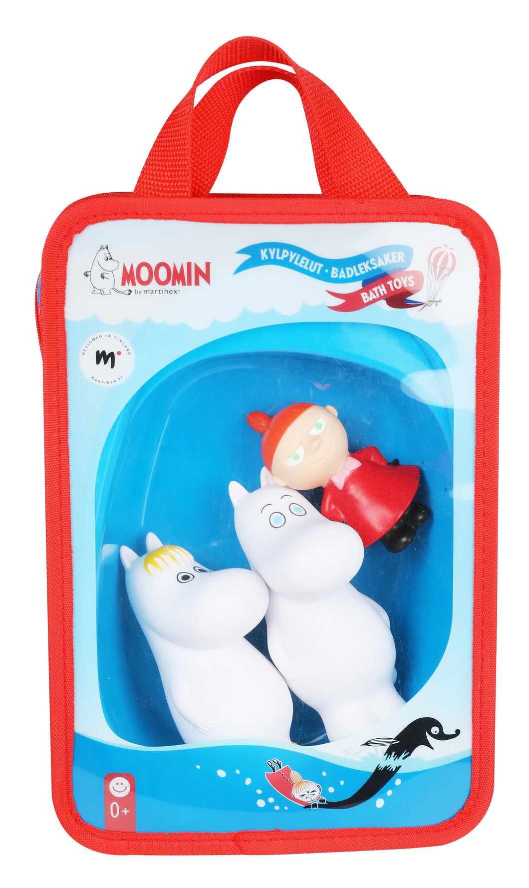 Moomin Bath Set - Incl. 3 Figures & Bath