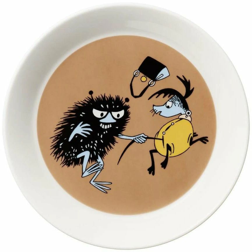 Moomin Plate - Stinky and Action