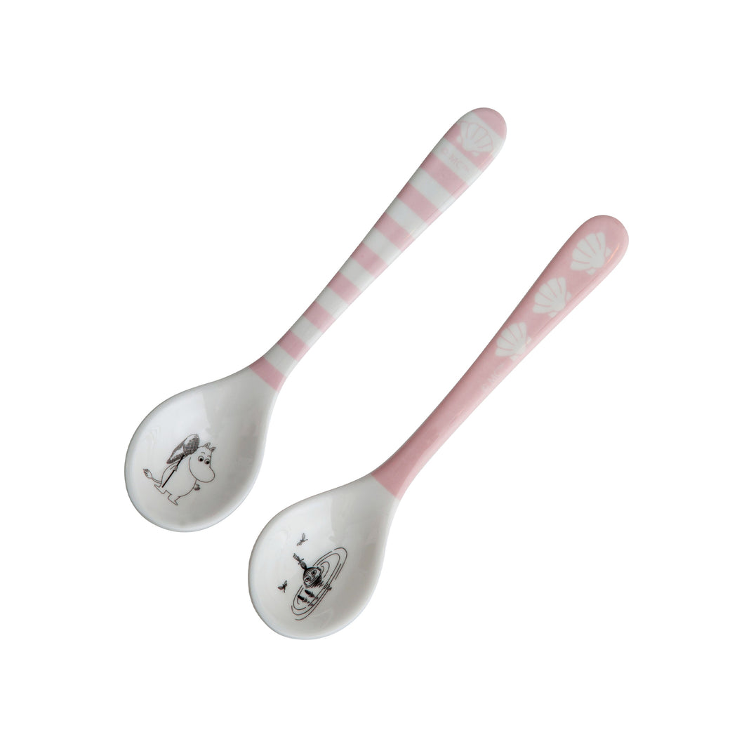 Moomin Spoon Set – Pink Stripes