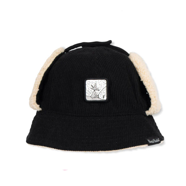 Snufkin Winter Bucket Hat Adult - Black