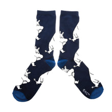 Load image into Gallery viewer, Moomintroll Wondering Men Socks - Blue
