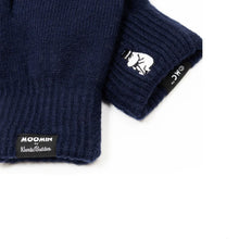 Load image into Gallery viewer, Moominpappa Mittens Adult - Navy Blue
