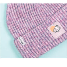 Load image into Gallery viewer, Up In The Clouds Winter Hat Beanie Adult - Lilac
