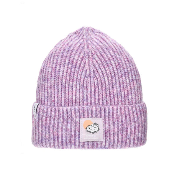Up In The Clouds Winter Hat Beanie Adult - Lilac