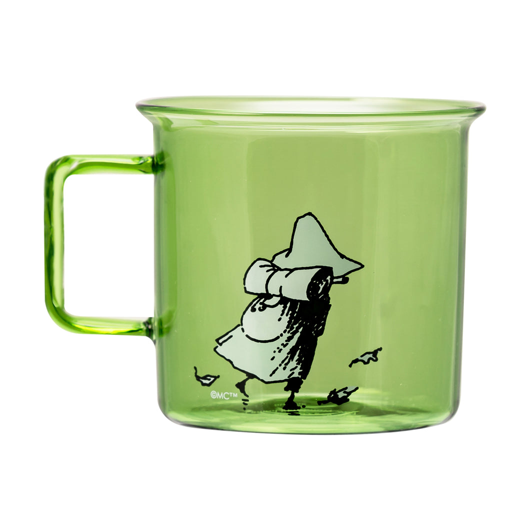 Moomin Glass Mug Snufkin - Green
