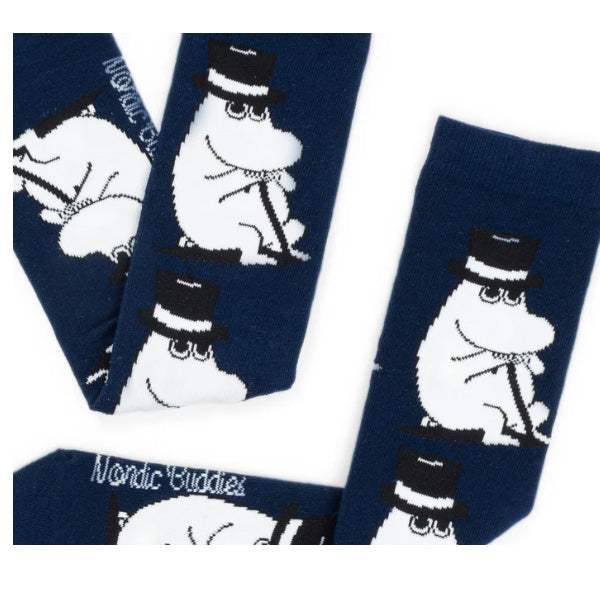 Moominpappa Men Socks - Wondering/Navy