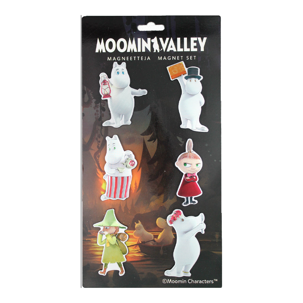 Moominvalley Set of 6 Magnets