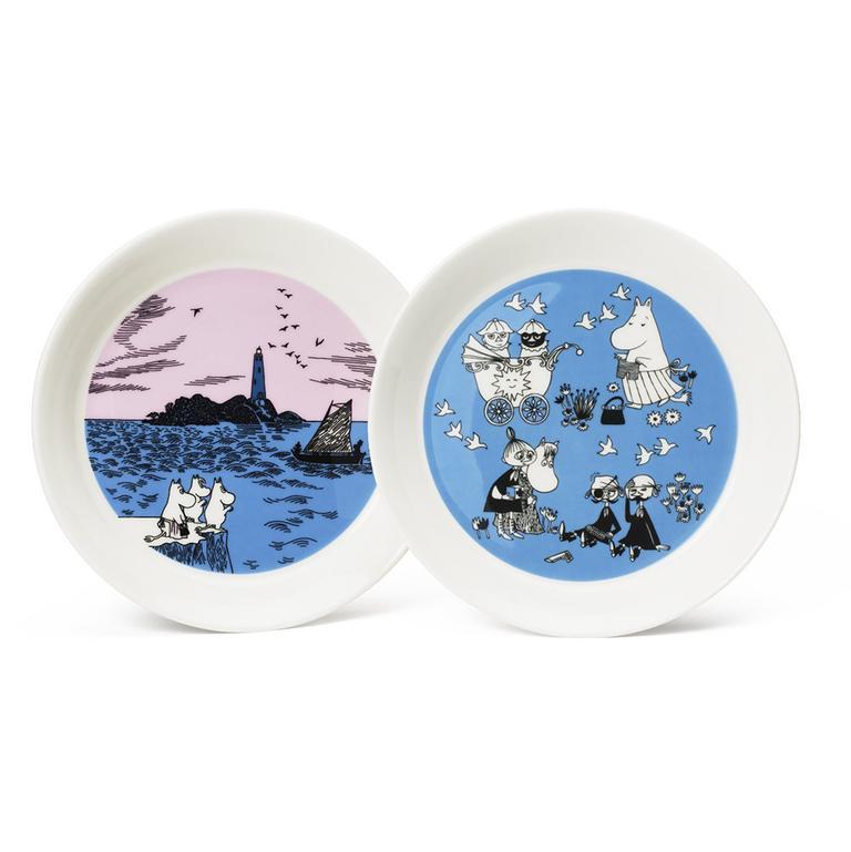 Collector's edition plate 2-pack 2017: Night Sailing & Peace