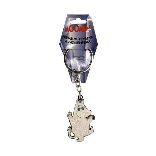 Glitter Premium Keyring - Moomintroll