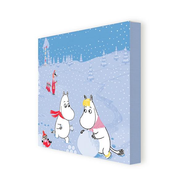 Moomin Canvas Print - Winter Scene