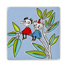 Load image into Gallery viewer, Moomin Deco Tree Tile - Thingummy and Bob
