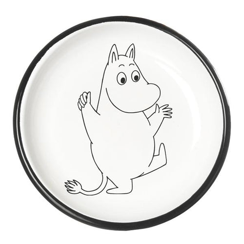Moomin Enamel Plate - Blue, Moomintroll