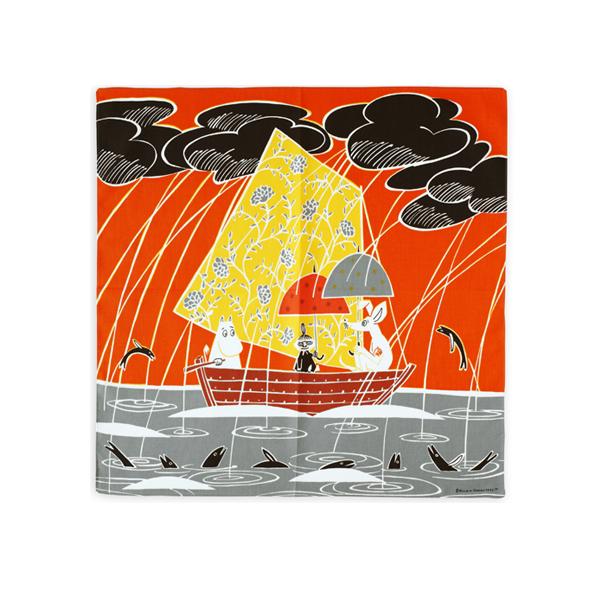 Moomin Handkerchief - Umbrella/Orange