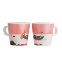 Load image into Gallery viewer, Moomin Melamine Mug – Summer Skies/Pink
