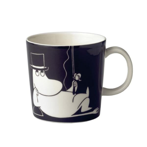 Moomin Mug - Moominpappa, Black