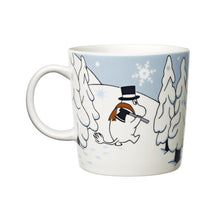 Load image into Gallery viewer, Moomin Mug - Winter Forest back
