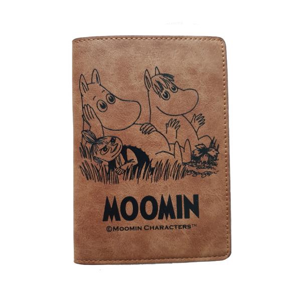 Moomin Passport Wallet - Brown