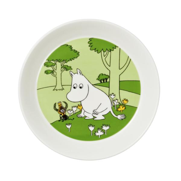 Plate - Moomintroll - Grass Green (2019)