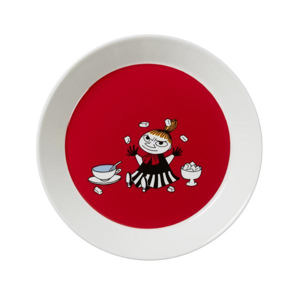 Moomin Plate - Little My, Red