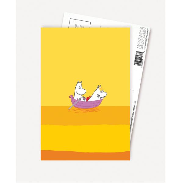 Moomin Postcard - Boat
