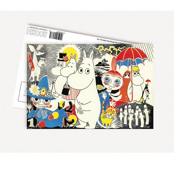Moomin Postcard - Comic Illustration 1
