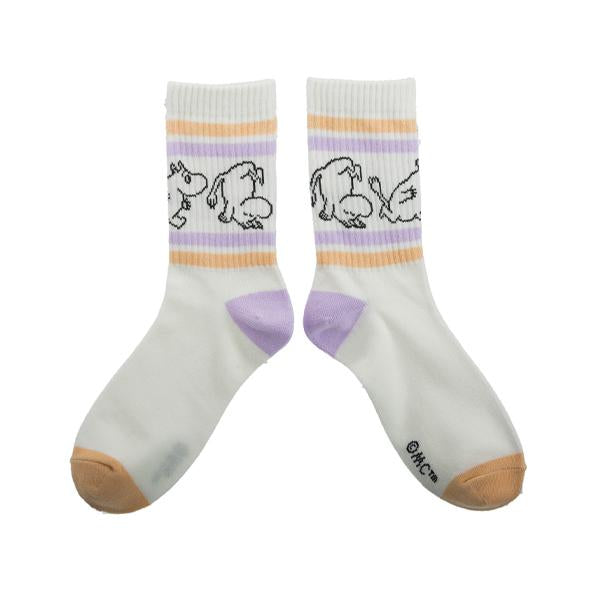Moomin Retro Tennis Socks - Ladies