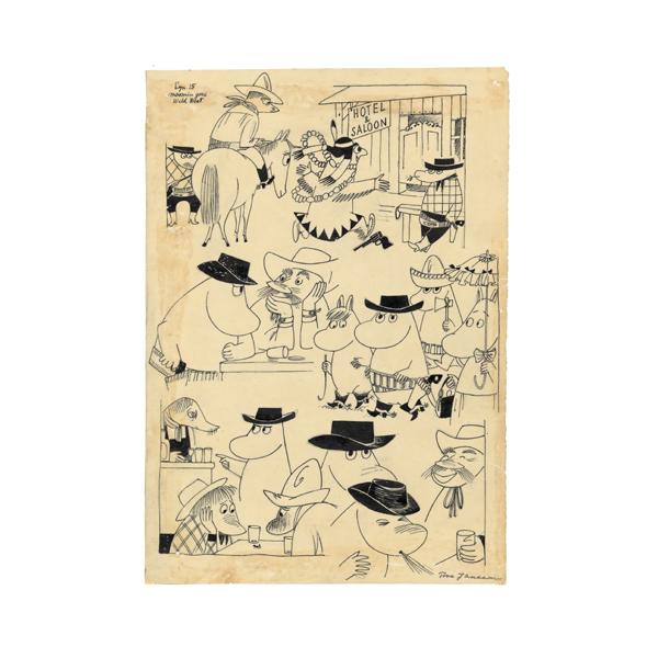 Moomin Sketch/Print – The Saloon
