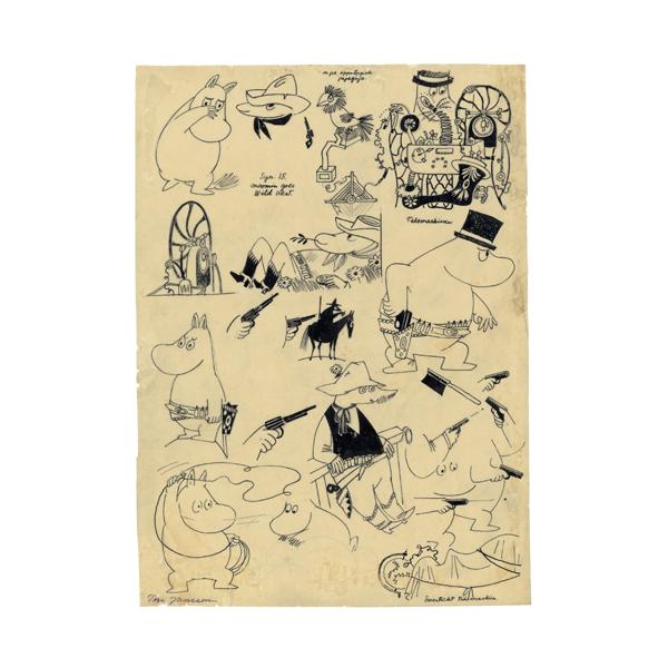 Moomin Sketch/Print – Time Machine