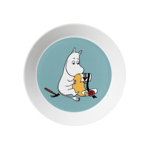 Plate - Moomintroll Turquoise