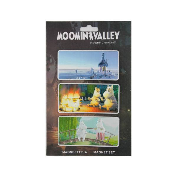 Set of 3 Magnets - Moominvalley